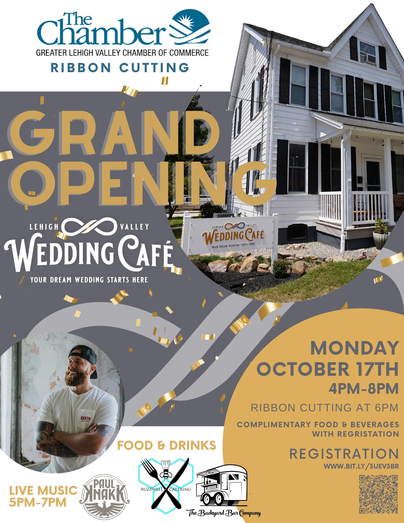 Grand Opening Lehigh Valley Wedding Cafe